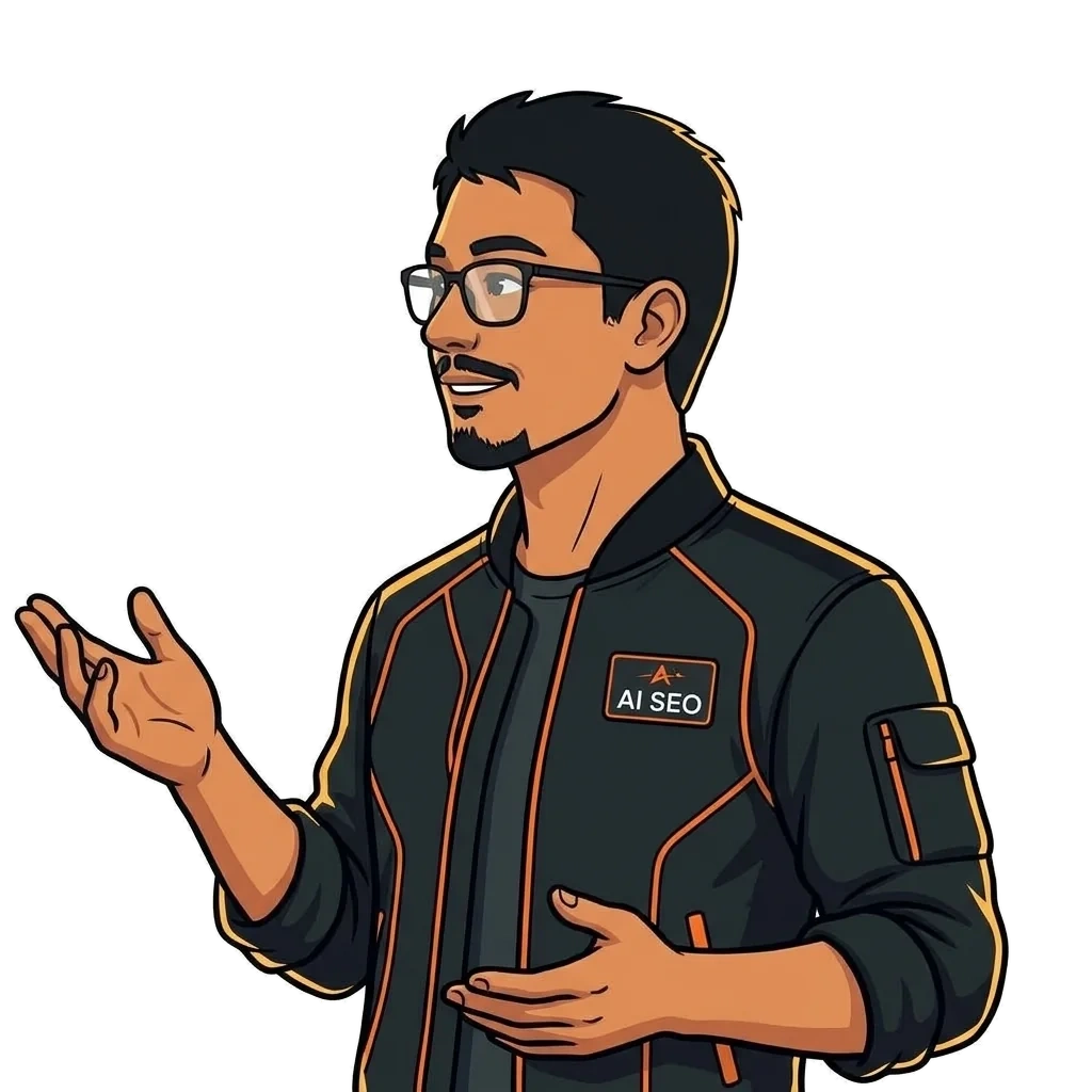Elmer explaining technical video workflows and prompt systems