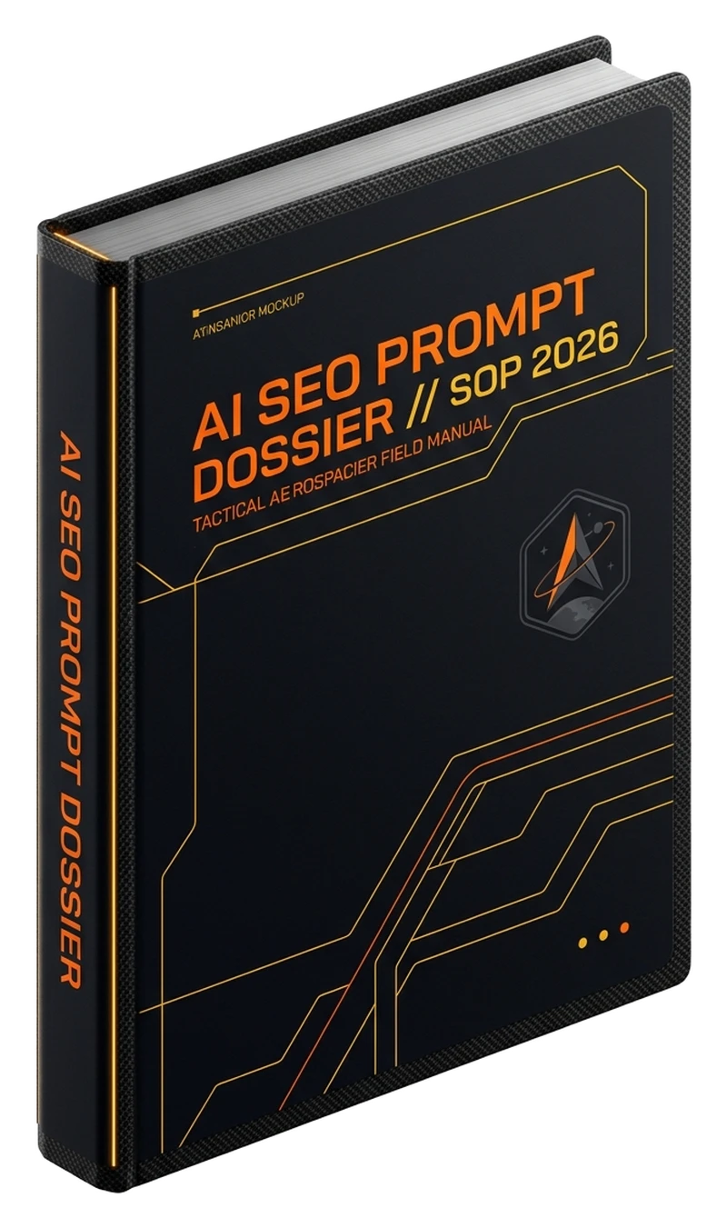 AI SEO Prompt Dossier 3D Cover
